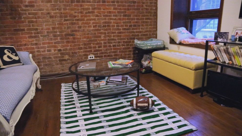 PHOTO: This DIY rug is a great finishing touch when prepping for your Super Bowl party.