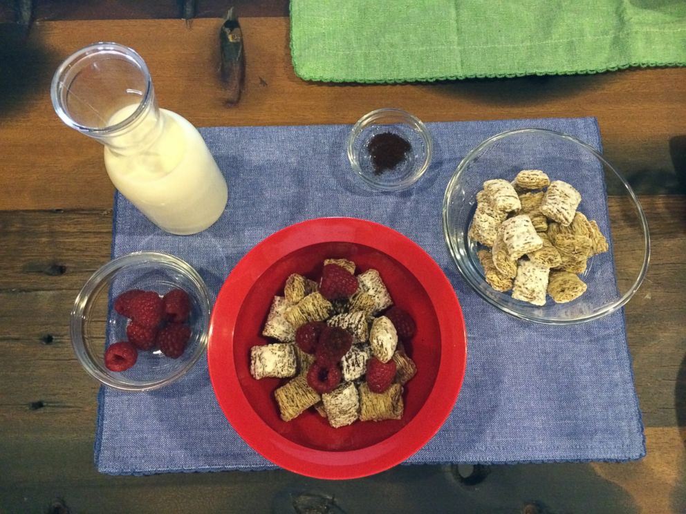 PHOTO: Christina Tosi's berry au lait cereal combo.