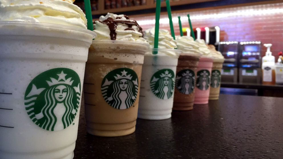 Starbucks is debuting six new frappuccinos in honor of the drink's 20th birthday.