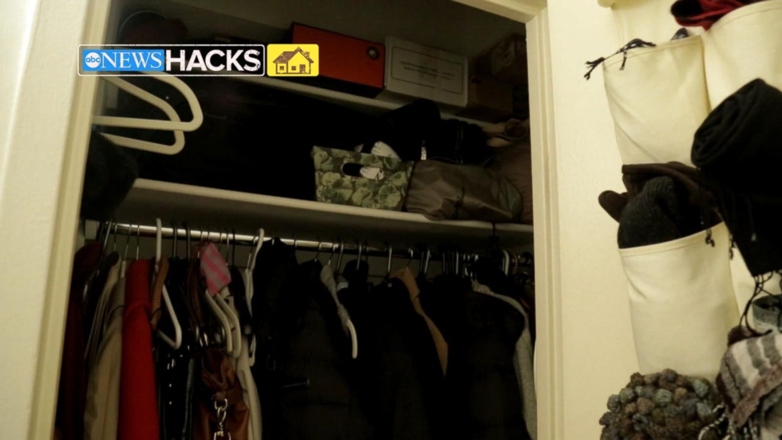 Get Organized De Cluttering Your Entryway Closet Abc News