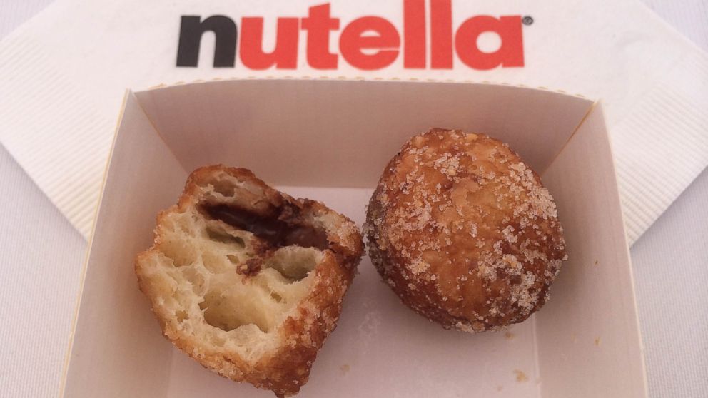 Behold: the Nutella Cronut hole.