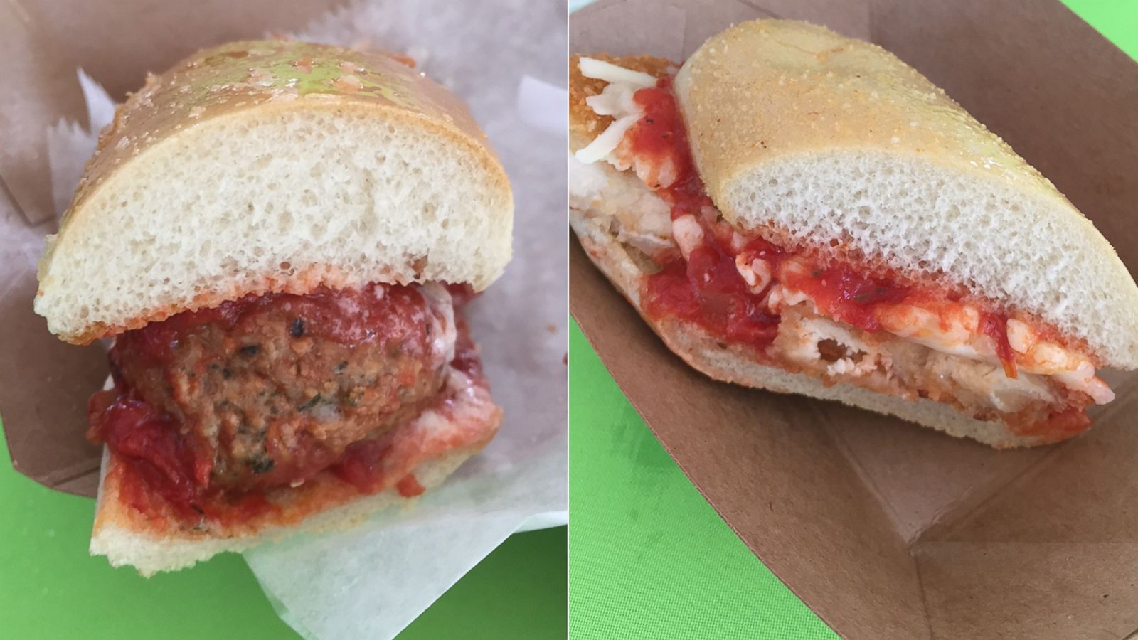 olive gardens breadstick sandwiches are everything you want them to be abc news - Olive Garden Breadstick Sandwich olive gardens breadstick sandwiches are everything you want them to be abc news - Olive Garden Breadstick Sandwich