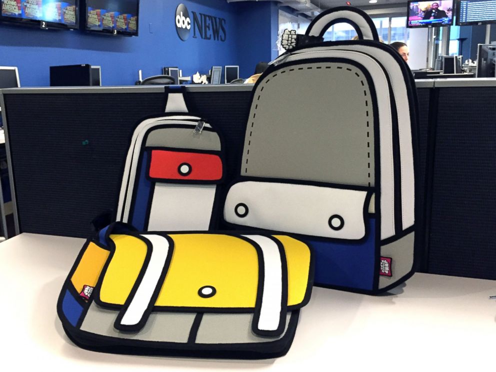 PHOTO: JumpFromPaper bags are so cartoonish, they almost look fake.