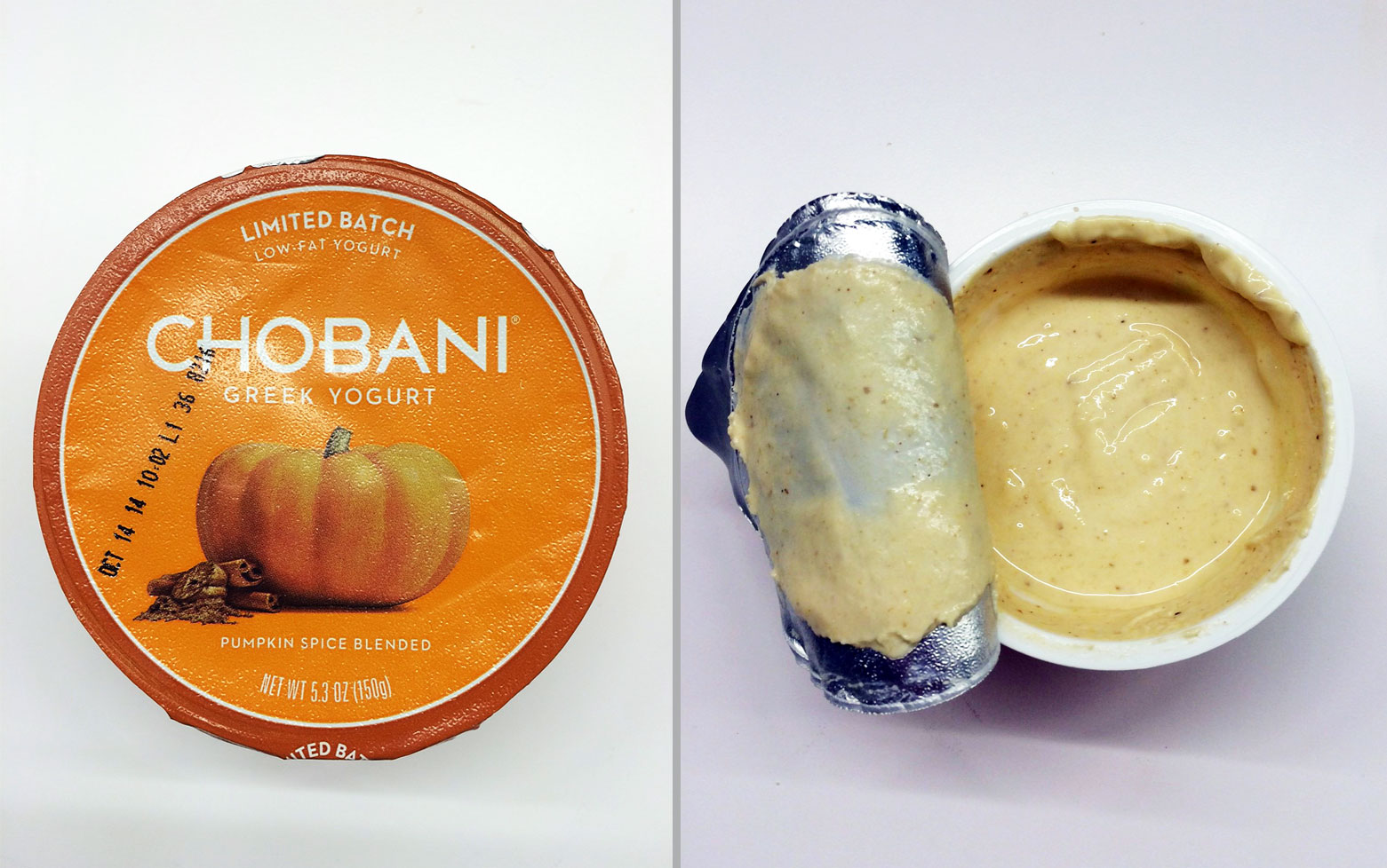 PHOTO: Chobani Pumpkin Spice Yogurt