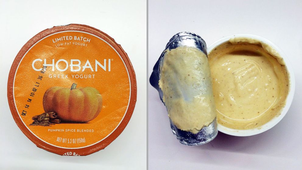 PHOTO: Chobani Pumpkin Spice Yogurt