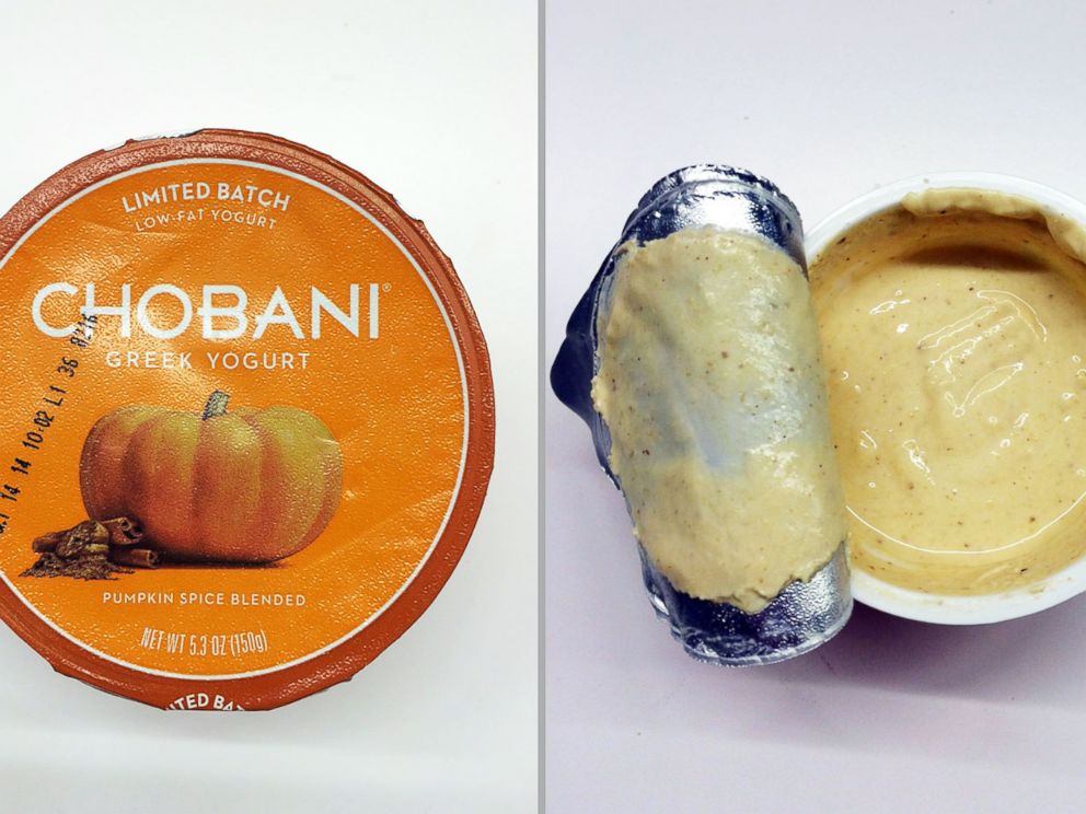 PHOTO: Chobani Pumpkin Spice Yogurt