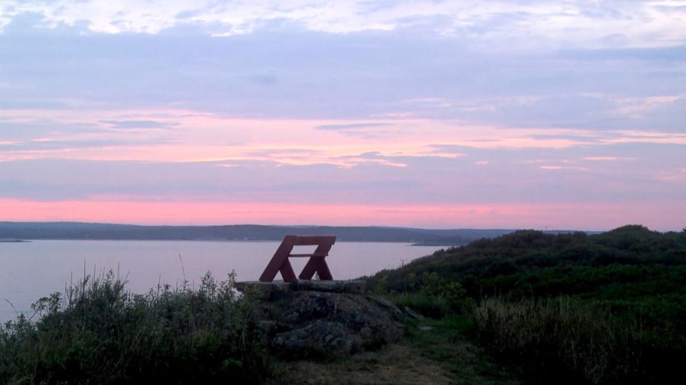 PHOTO: The view of a sunset from Seguin Island, Maine.