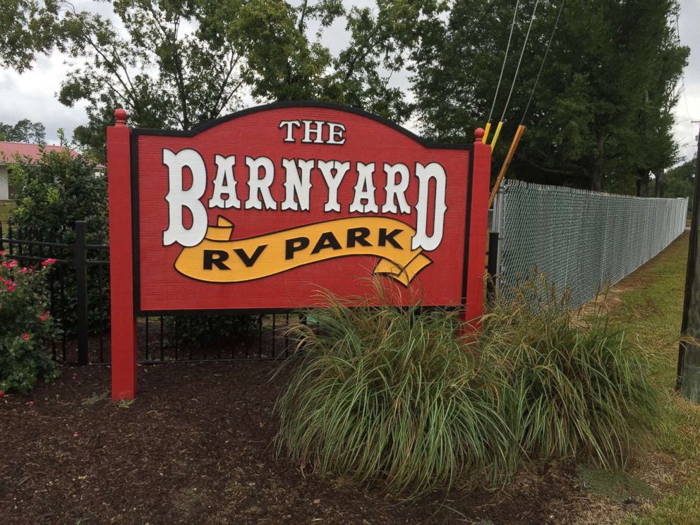 PHOTO: The Barnyard RV Park in Lexington, South Carolina, opened additional parking space for people evacuating Irma.