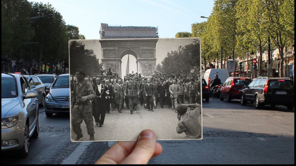 Haunting World War II Photos of Paris, Then and Now