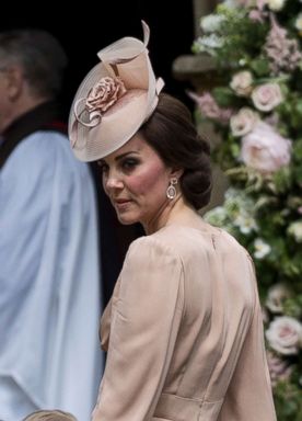 PHOTO: Catherine, Duchess of Cambridge attends the wedding of Pippa Middleton and James Matthews at St Marks Church on May 20, 2017 in Englefield Green, England.