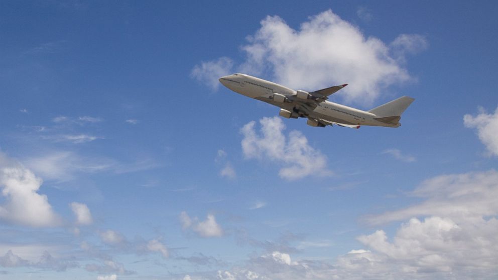A jumbo jet is pictured in this undated stock photo.