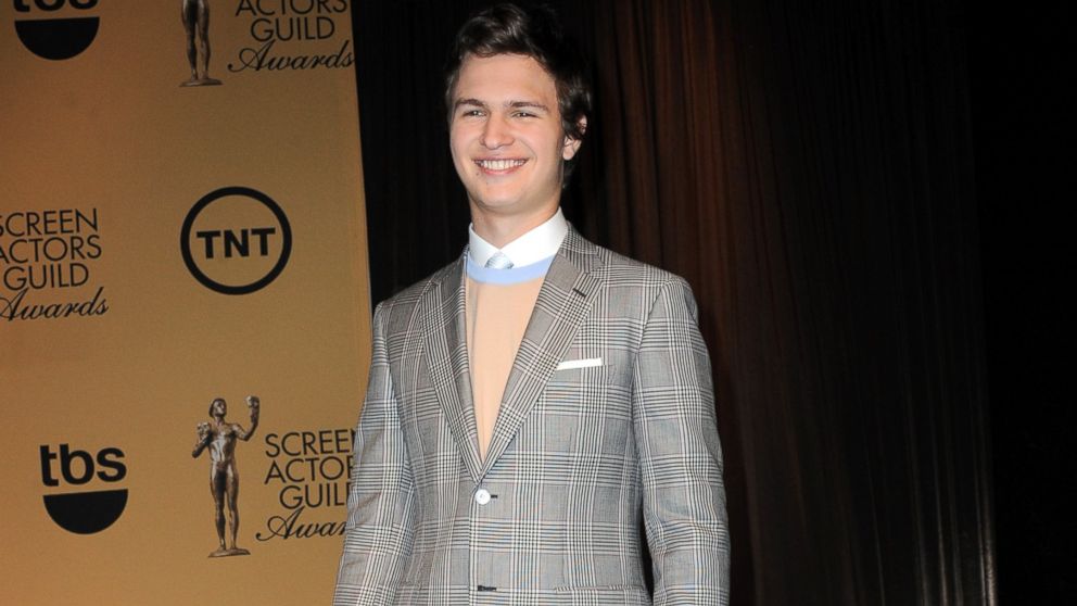 Actor Ansel Elgort is seen in this Dec. 10, 2014 file photo in Los Angeles.