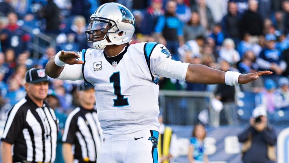 Cam Newton changes up TD celebration