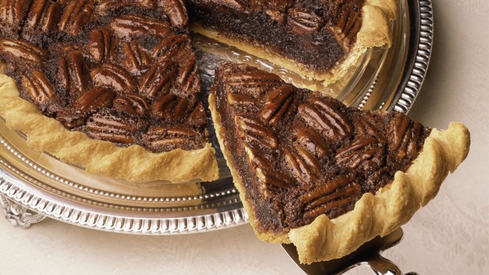 PHOTO: An undated stock photo of sliced pecan pie.