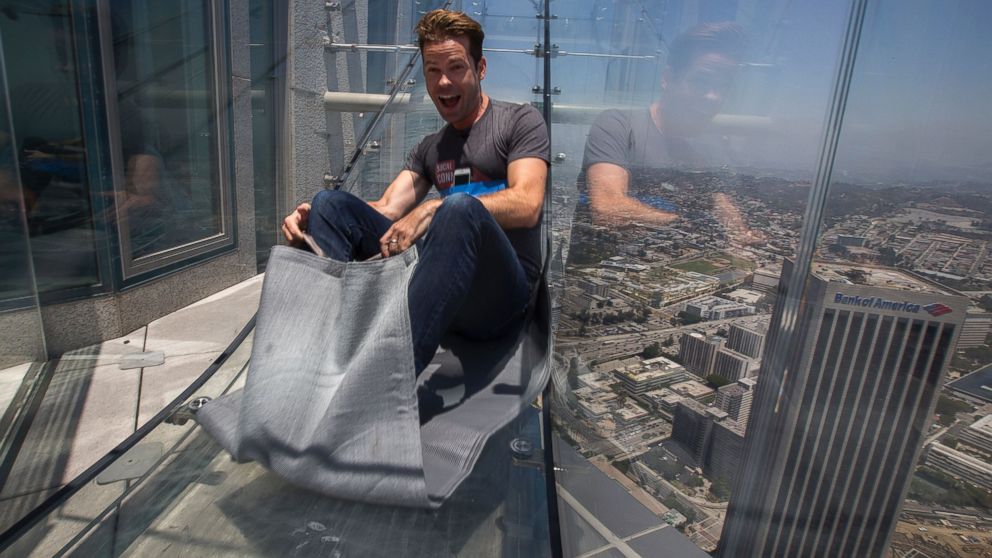 Introducing Skyslide The Glass Slide 1000 Feet In The Air