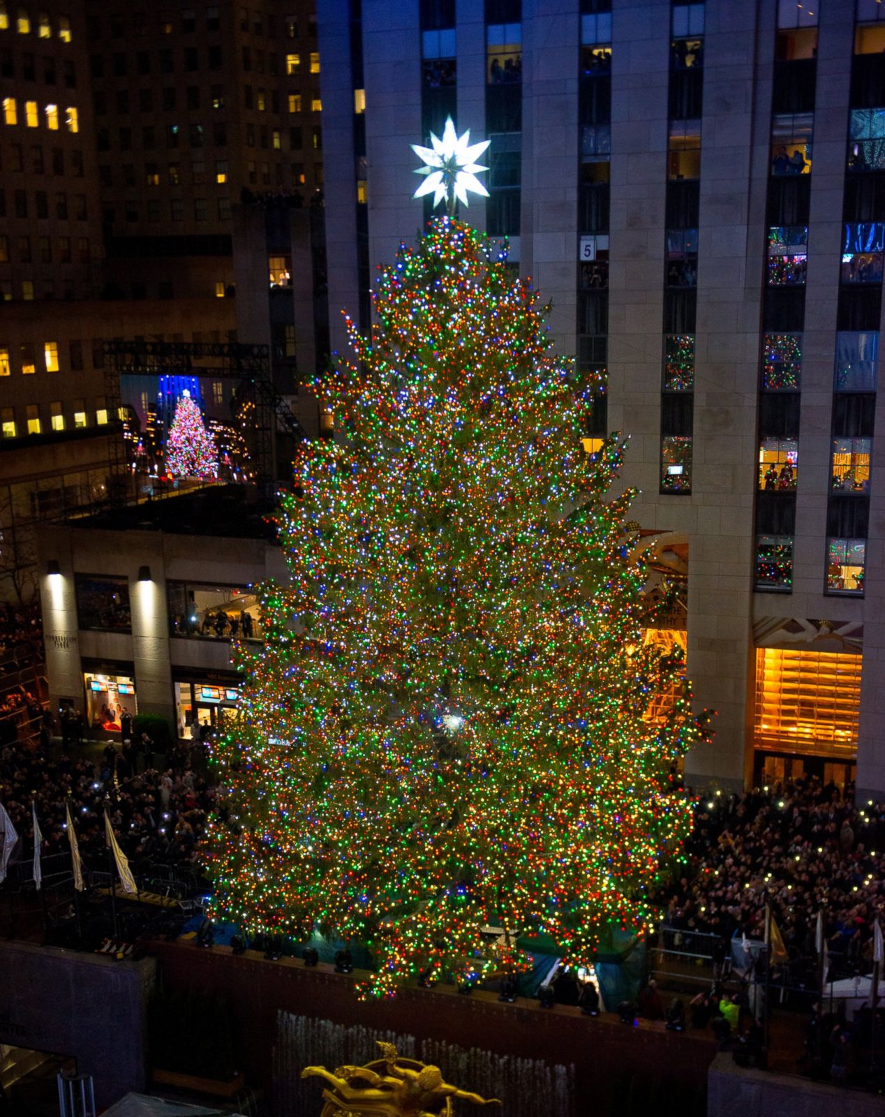 Christmas Lights Shining Around the World Photos - ABC News