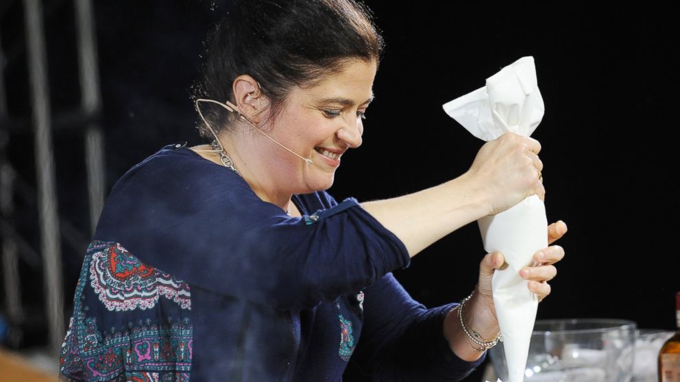 Alex Guarnaschelli is pictured on Oct. 19, 2014 in New York City.  