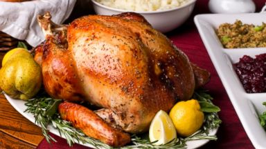 PHOTO: Thanksgiving dinner.
