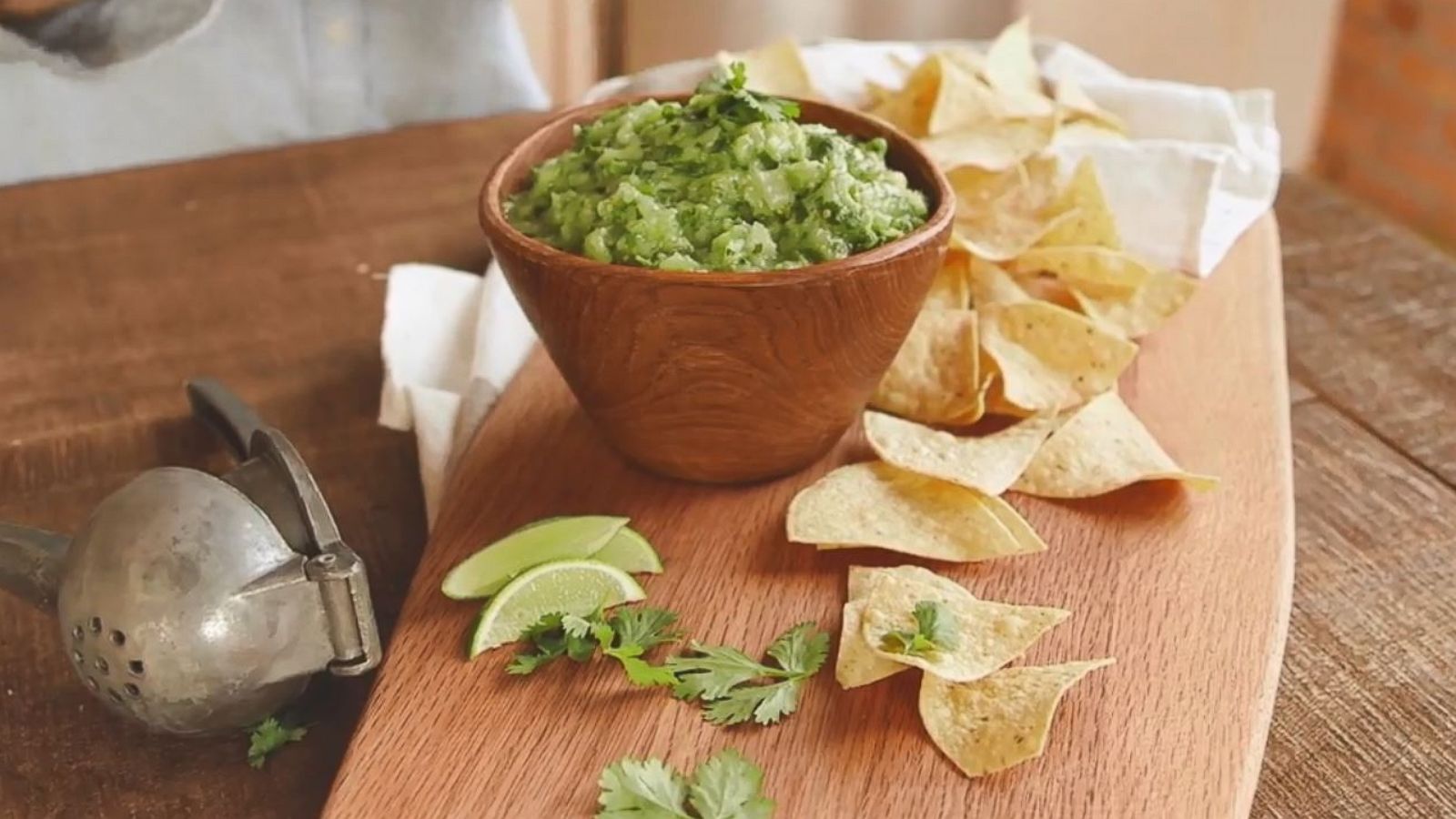 PHOTO: Tomatillo guacamole from Genius Kitchen.