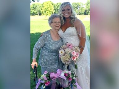 grandma flower dress