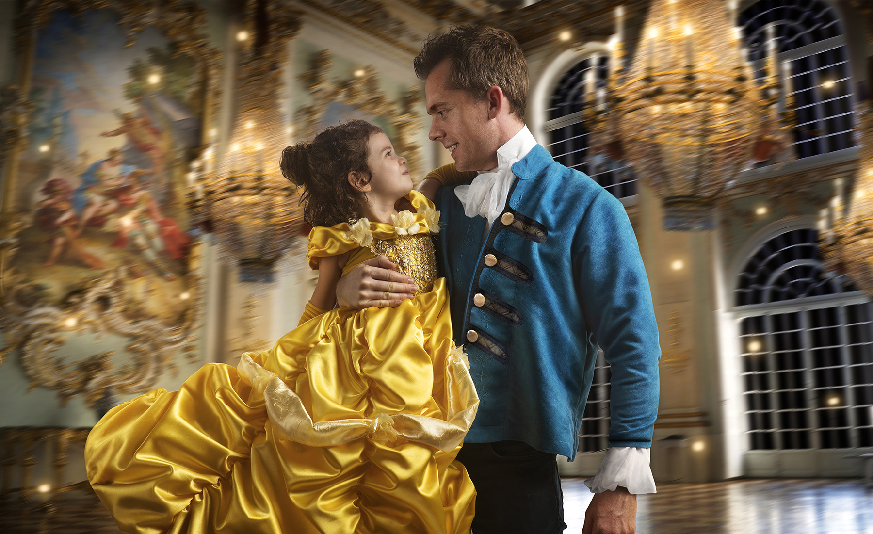 PHOTO: Commercial photographer Josh Rossi gave his daughter, Nellee,  a magical "Beauty and the Beast" photo shoot she'd cherish forever.