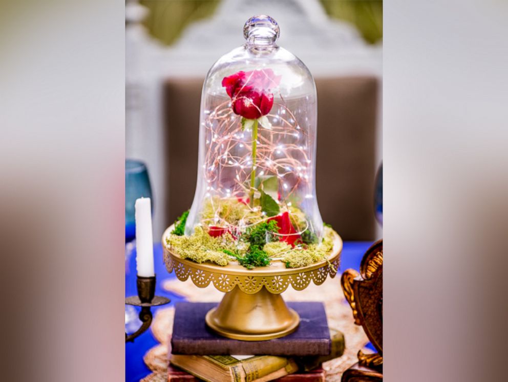 PHOTO: This Beauty and the Beast-themed wedding shoot will have fans falling in love with the classic tale all over again.