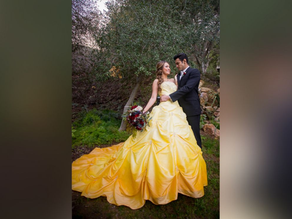 PHOTO: This "Beauty and the Beast"-themed wedding shoot will have fans falling in love with the classic tale all over again.