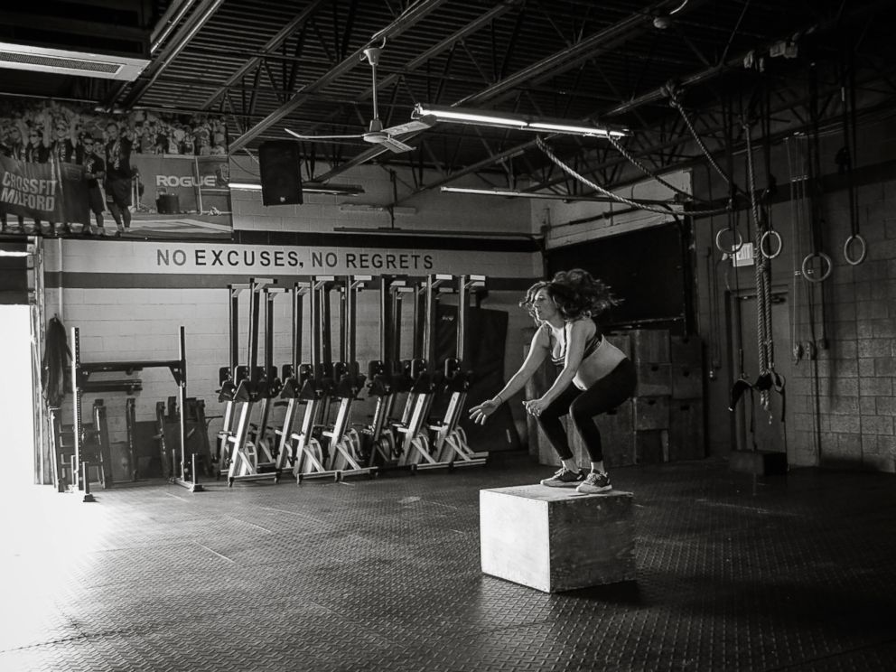 PHOTO: Ferris said she listens to her body to stay safe during workouts.