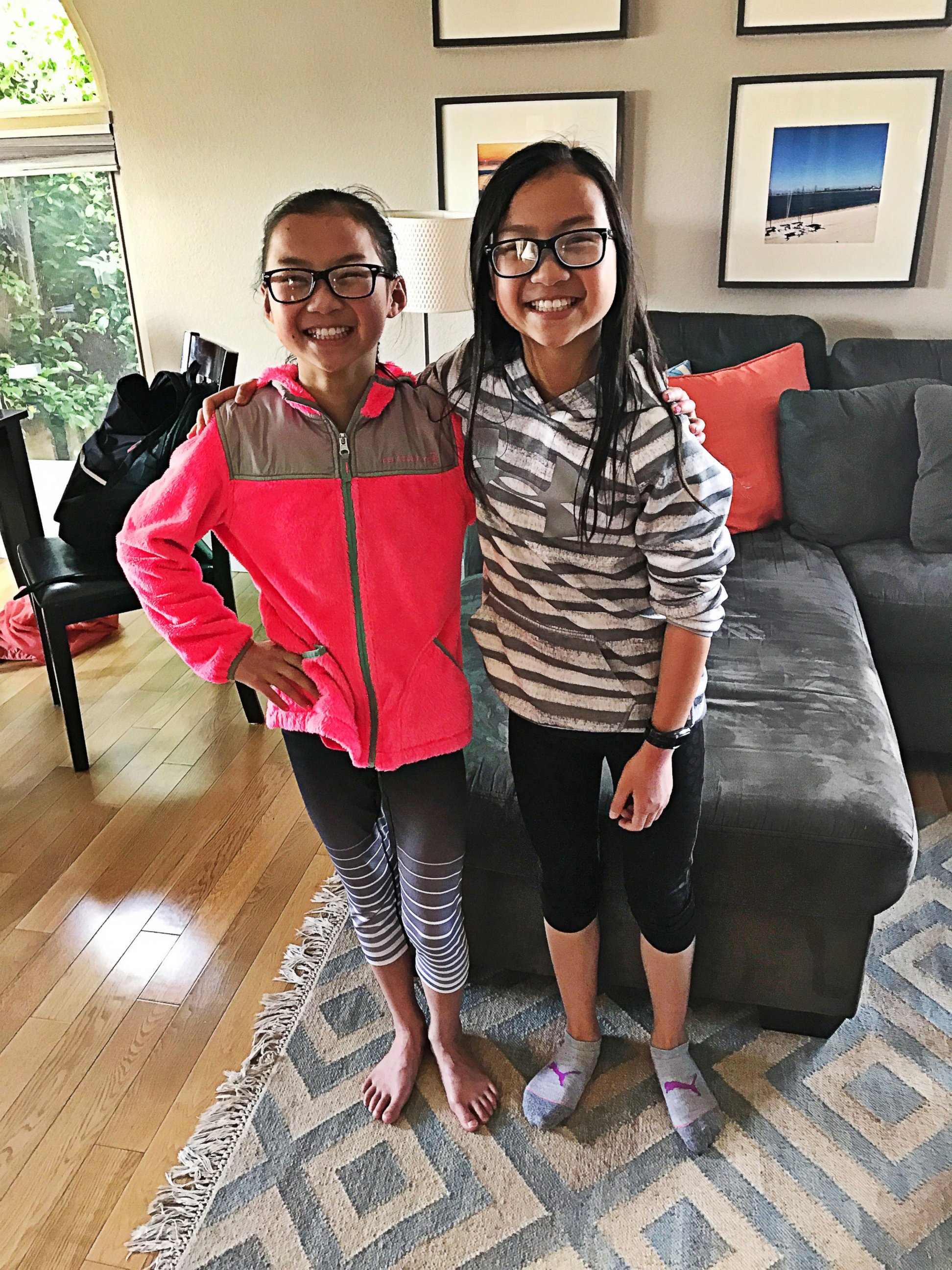 PHOTO: Audrey Doering and Gracie Rainsberry, the twin sisters separated at birth who reunited for the first time on "Good Morning America" on Jan. 11, have ended their first vacation together in San Diego.