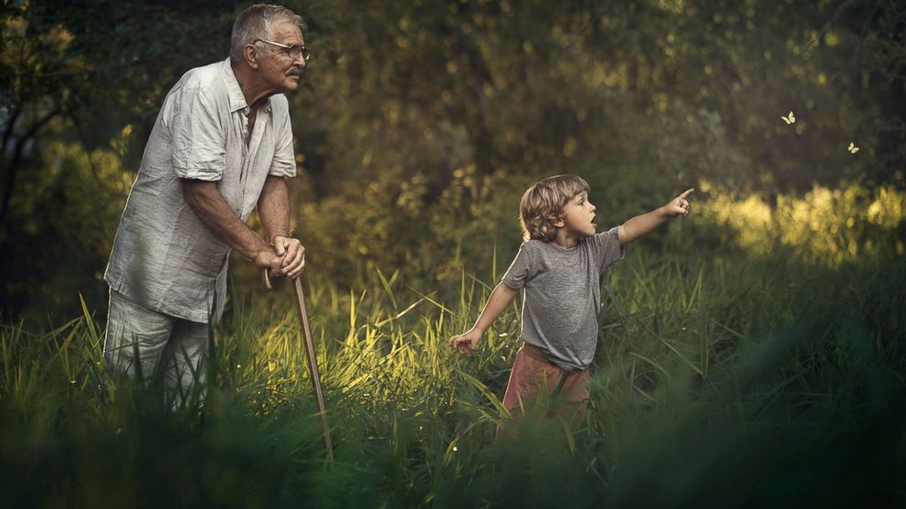 PHOTO: Photographer Ivette Ivens captures the bond between grandparents and grandchildren in her new series 'Generations.'