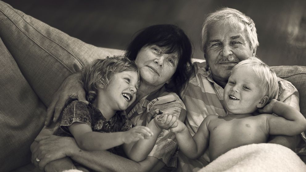 PHOTO: Photographer Ivette Ivens captures the bond between grandparents and grandchildren in her new series 'Generations.'