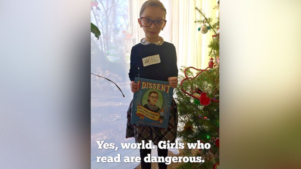VIDEO: Justice Ruth Bader Ginsburg Sends Note to Girl After Costume