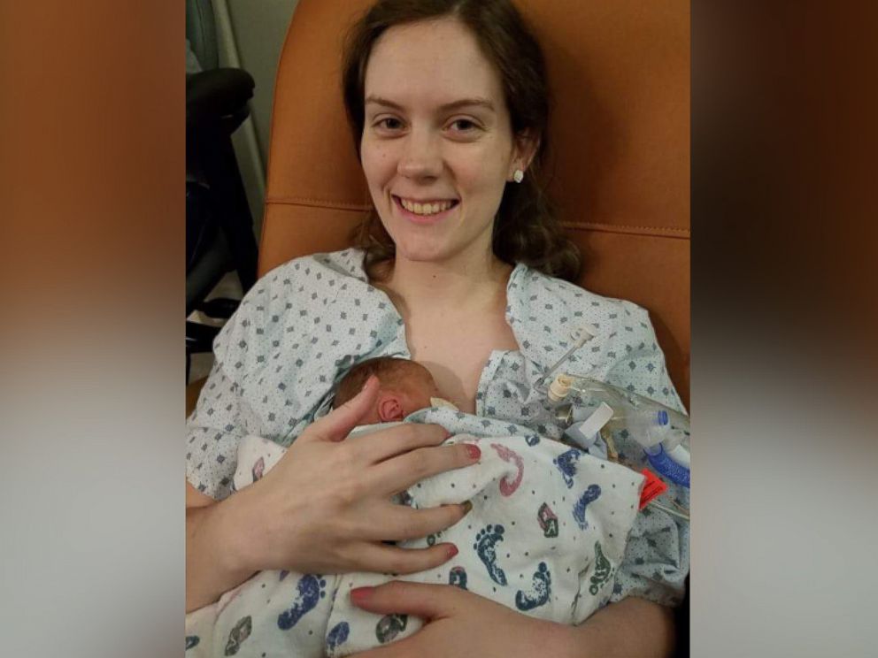 PHOTO: Nadine Shelley, 24, of South Jordan, Utah, wrote a Facebook post about choosing to fight for her son Brayden's life. 