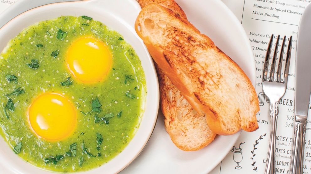 PHOTO: Green Shakshuka from Jack's Wife Freda in New York City.