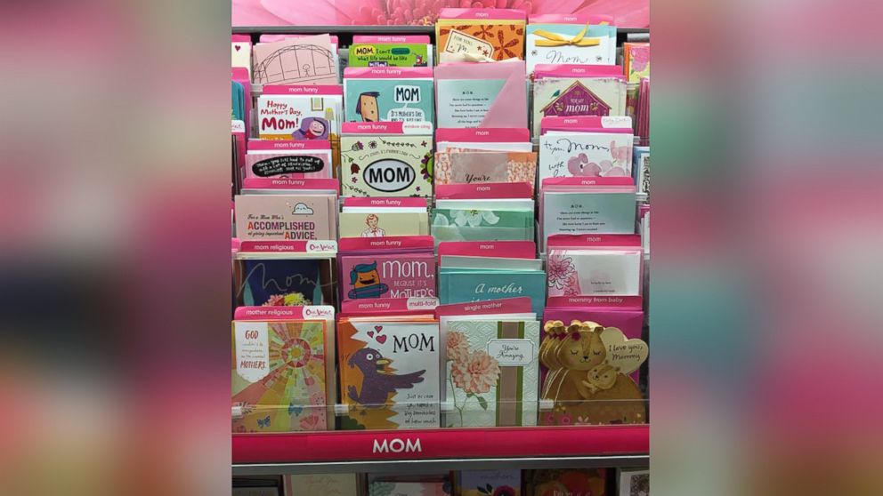 PHOTO: Jill Robbins buys two Mother's Day cards each year that she never sends. 