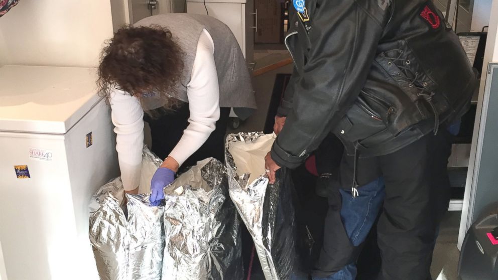 PHOTO: Siren's Women's Motorcycle Club of New York City, is helping New York Milk Bank provide breast milk to women and hospitals in need.