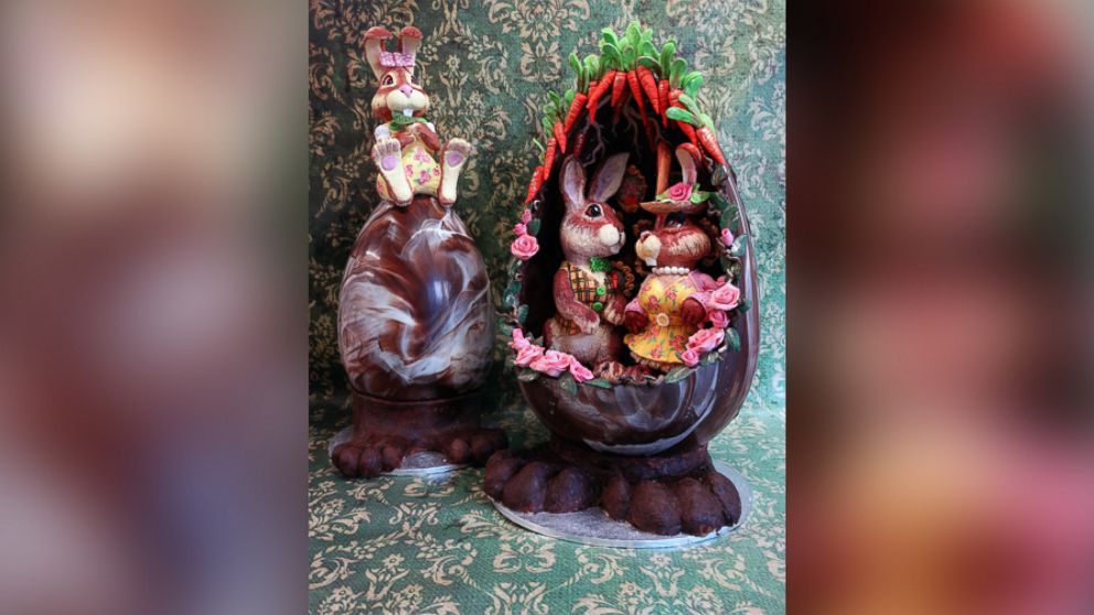 PHOTO: Choccywoccydoodah chocolaterie, located in England, produces extravagant Easter eggs that can cost up to tens of thousands of dollars.
