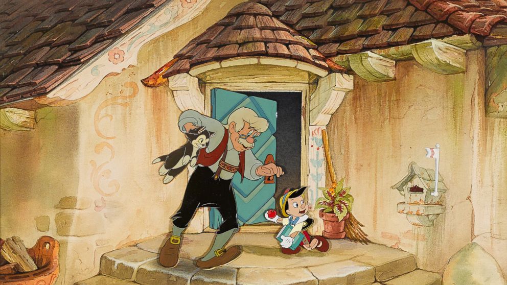 Comic Mint - Animation Art - Pinocchio (1940) The Disney Portrait Series