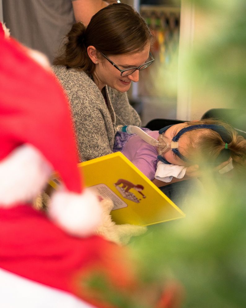 PHOTO: The Secret Sleigh Project brings homebound kids visits with Santa Claus. This year, the program's second, reached 55 children. 