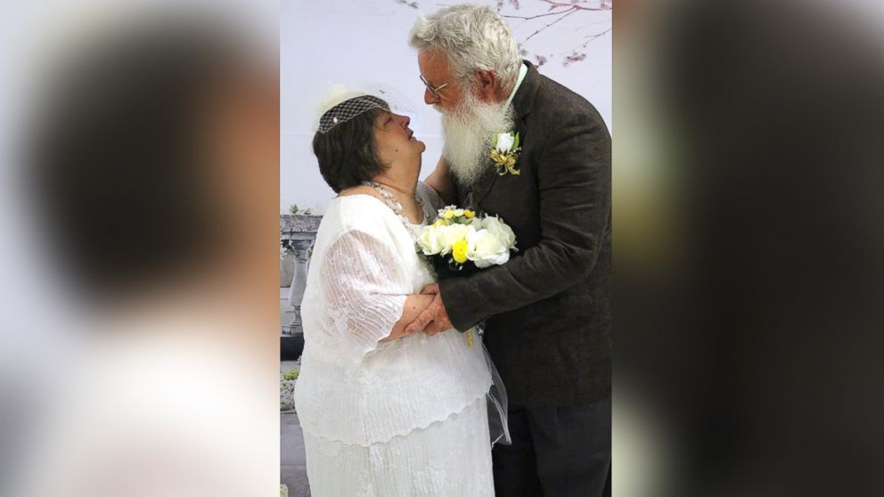 PHOTO:  Love was in the air at Carolina SeniorCare in Lexington, North Carolina, on June 22 as nine couples renewed their vows