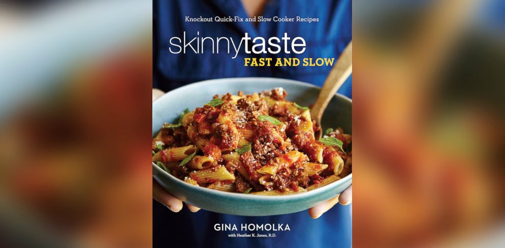 PHOTO: Gina Homolka's new book, "SkinnyTaste Fast and Slow," showcases family-friendly recipes that can be made in a slow cooker or in under 30 minutes.