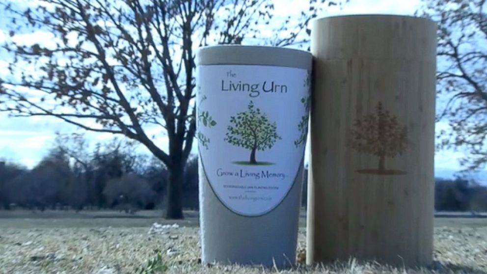 The Living Urn offers a unique burial option for a deceased loved one.