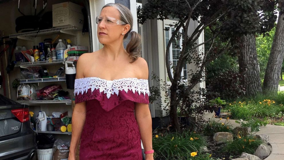 Heidi Mann's Facebook post about how she wears a decades-old bridesmaid dress "all the time" has gone viral.