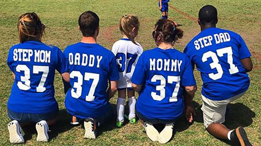 First family pictures, of course we had to wear our jerseys! : r