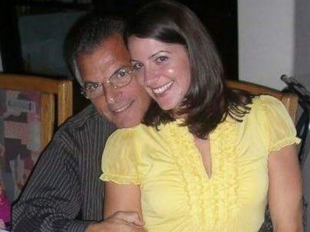 PHOTO: Father and daughter Lucy Eliopulos and Jim Mandros are both completing chemotherapy for their brain cancer diagnoses.