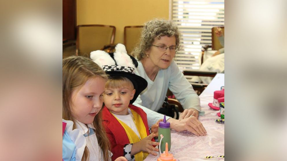 Ellie Boshers moved her 10th birthday party to her grandmother's nursing home so her grandmother wouldn't miss it.