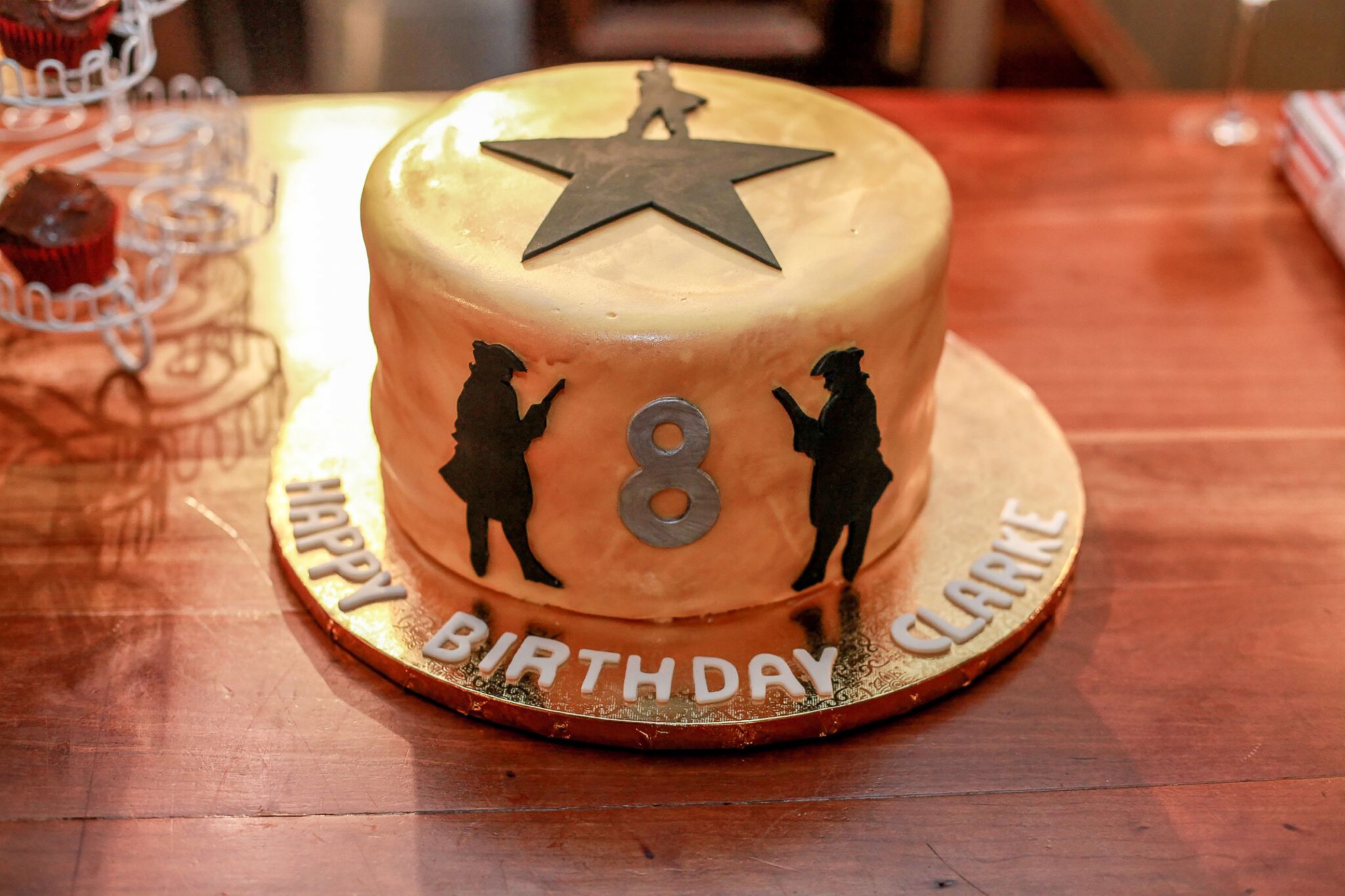 PHOTO: Clarke Greene, of Brooklyn, New York, celebrated her 8th birthday with a "Hamilton"-themed party. 