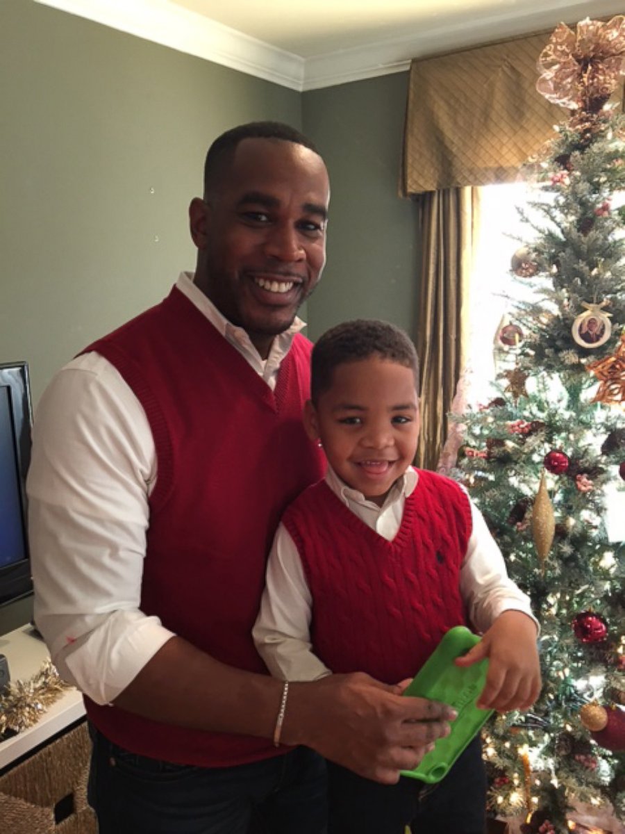 PHOTO: James Cotten was inspired to adopt his 4-year-old son Caleb after watching the 2002 film, "Antwone Fisher."