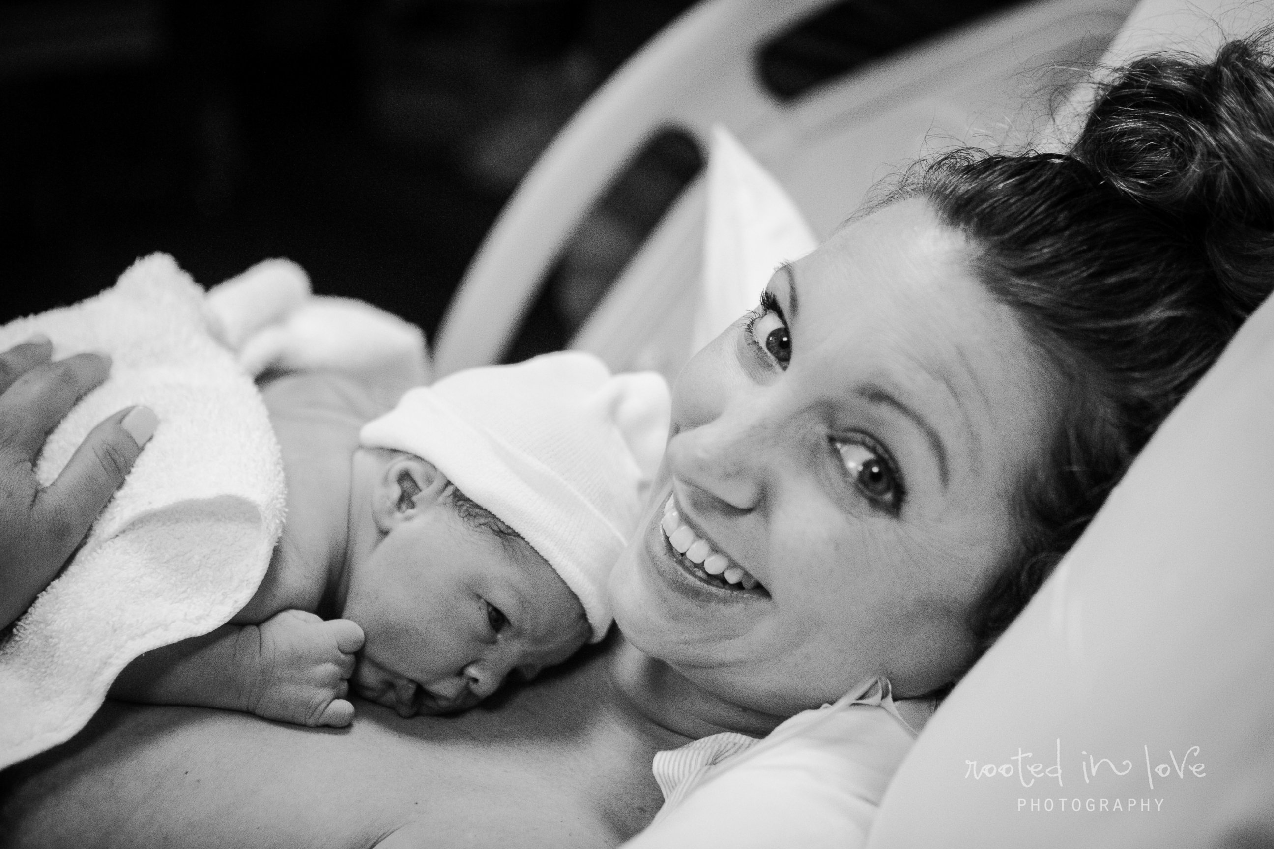 PHOTO: Jennifer Pope seen with her daughter Clara who was born on April 23 weighing 7 pounds, 10 ounces.
