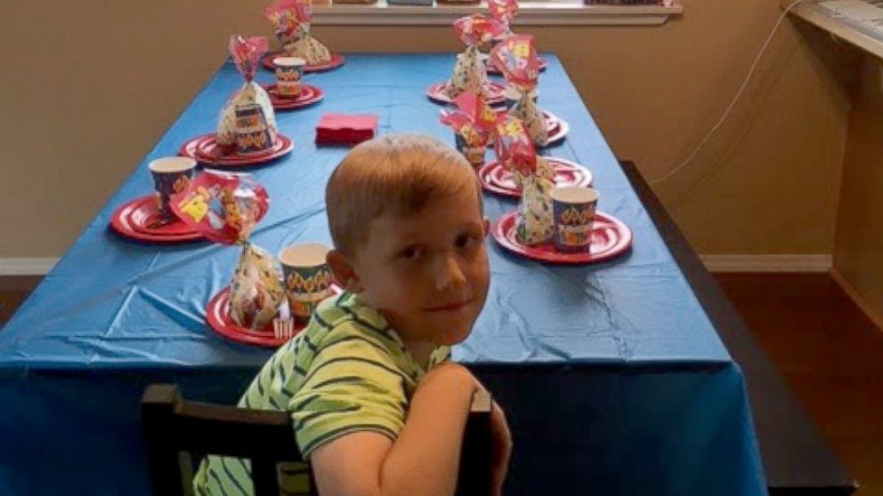 No one RSVP'd to Mahlon Layne's 9th birthday party. 
